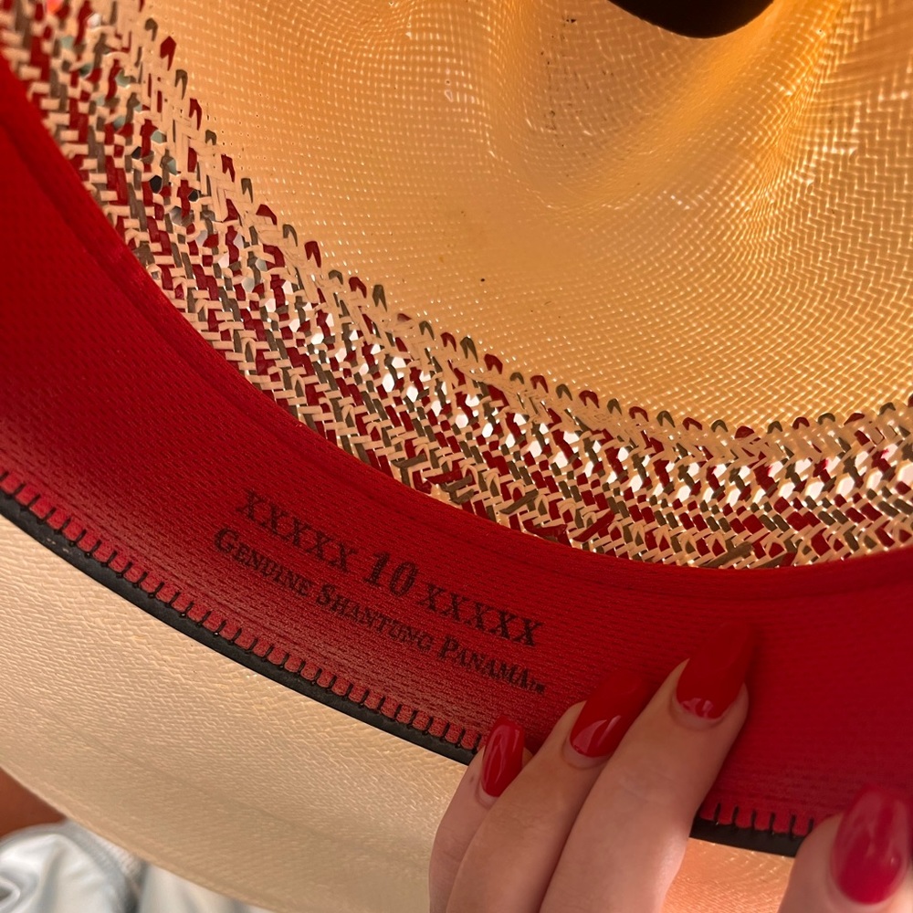 Brand new straw hat